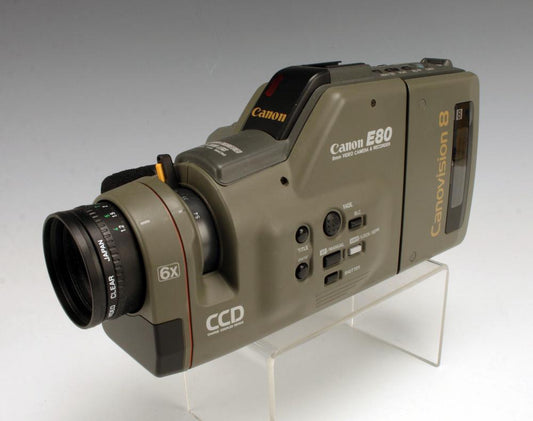 Canon E80 Canovision 8 CCD Camcorder (For Prop or Parts)