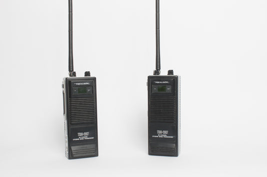 'Stranger Things' style Realistic TRC-207 CB Radio Transceiver Pair