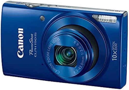 Canon PowerShot ELPH 190 IS 20MP 10x Optical Zoom Wi-Fi Compact Digital Camera