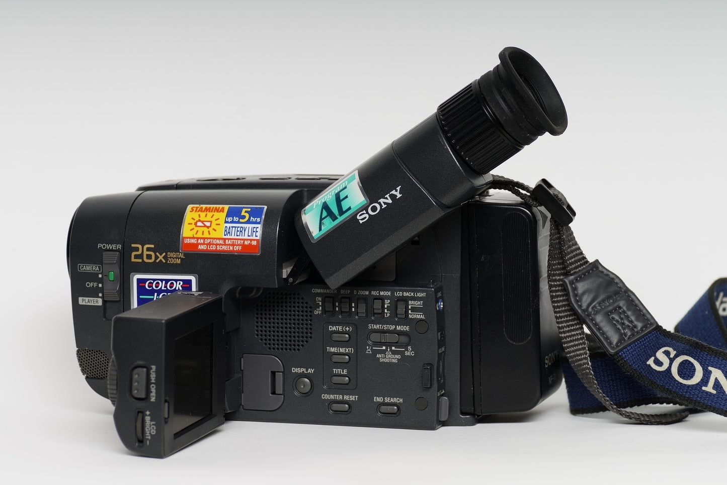 Sony CCD-TRV112 Restored Vintage Video8 Camcorder