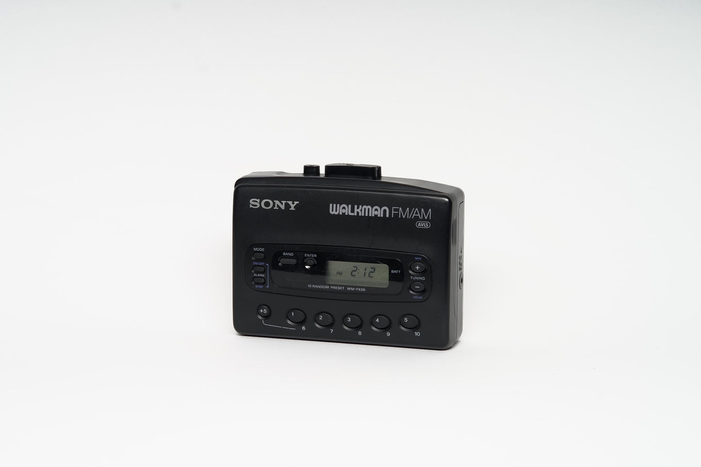 WM-FX28 Restored Vintage Sony Walkman Portable Cassette Player w / digital radio