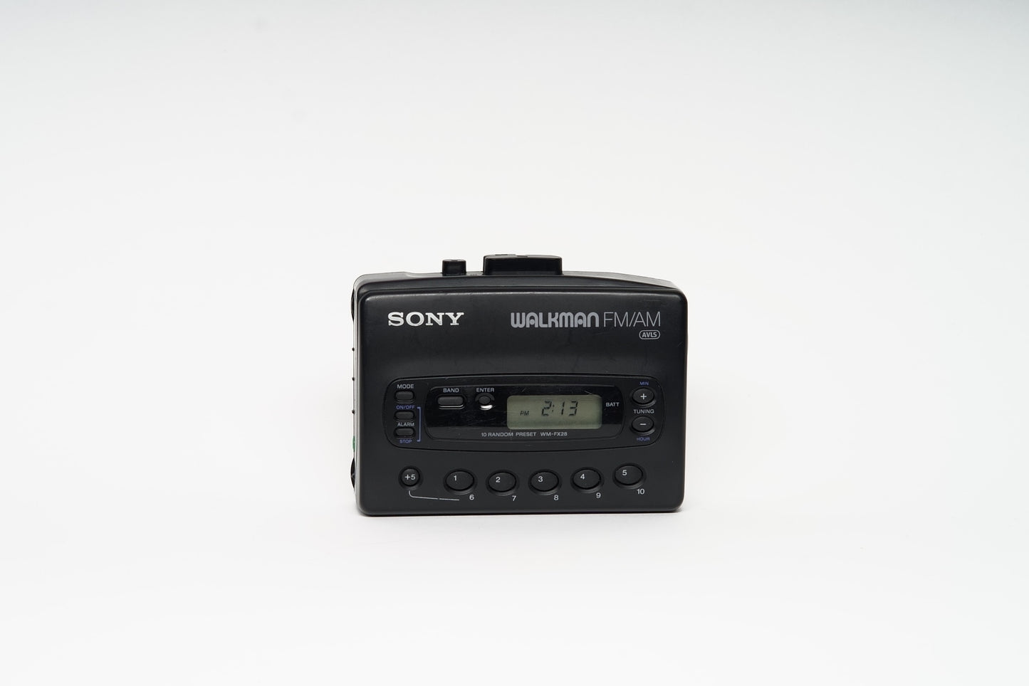 WM-FX28 Restored Vintage Sony Walkman Portable Cassette Player w / digital radio