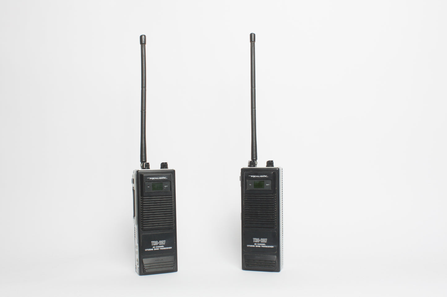 'Stranger Things' style Realistic TRC-207 CB Radio Transceiver Pair