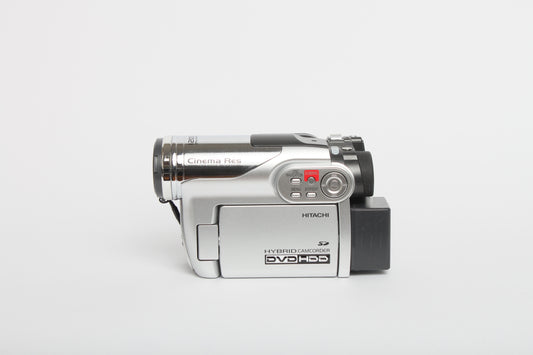 Hitachi (Panasonic) DVD HDD Hybrid Camcorder Kit *Working*