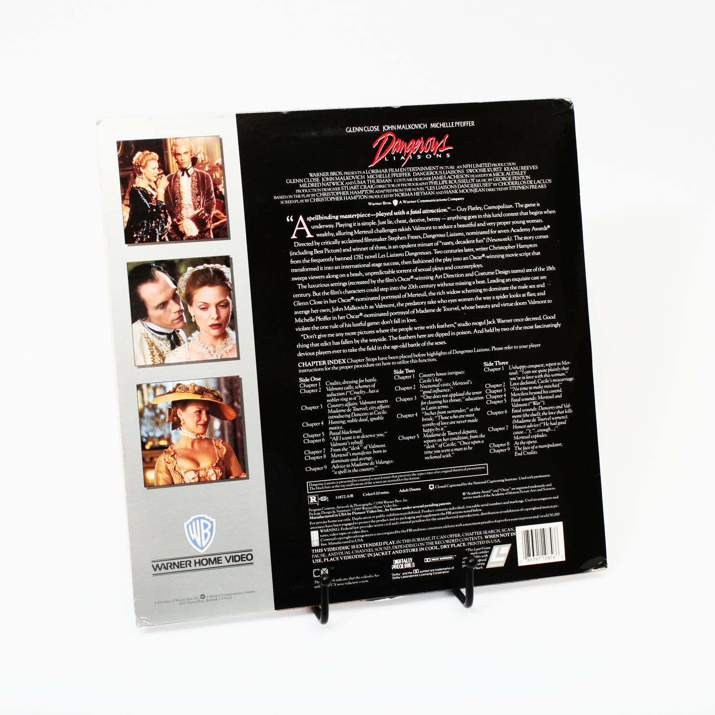 Dangerous Liaisons - Laser Disc