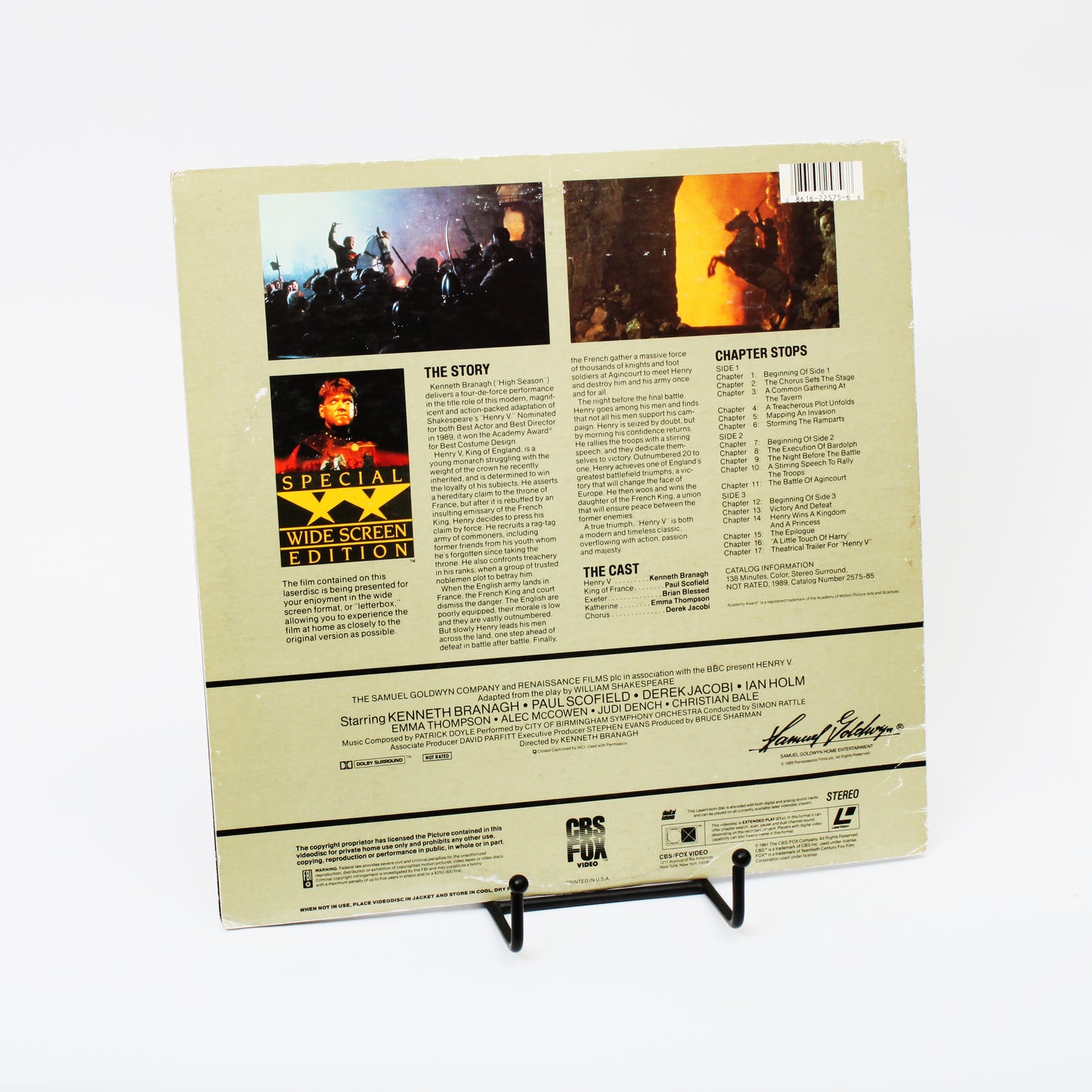 Henry V - Laser Disc