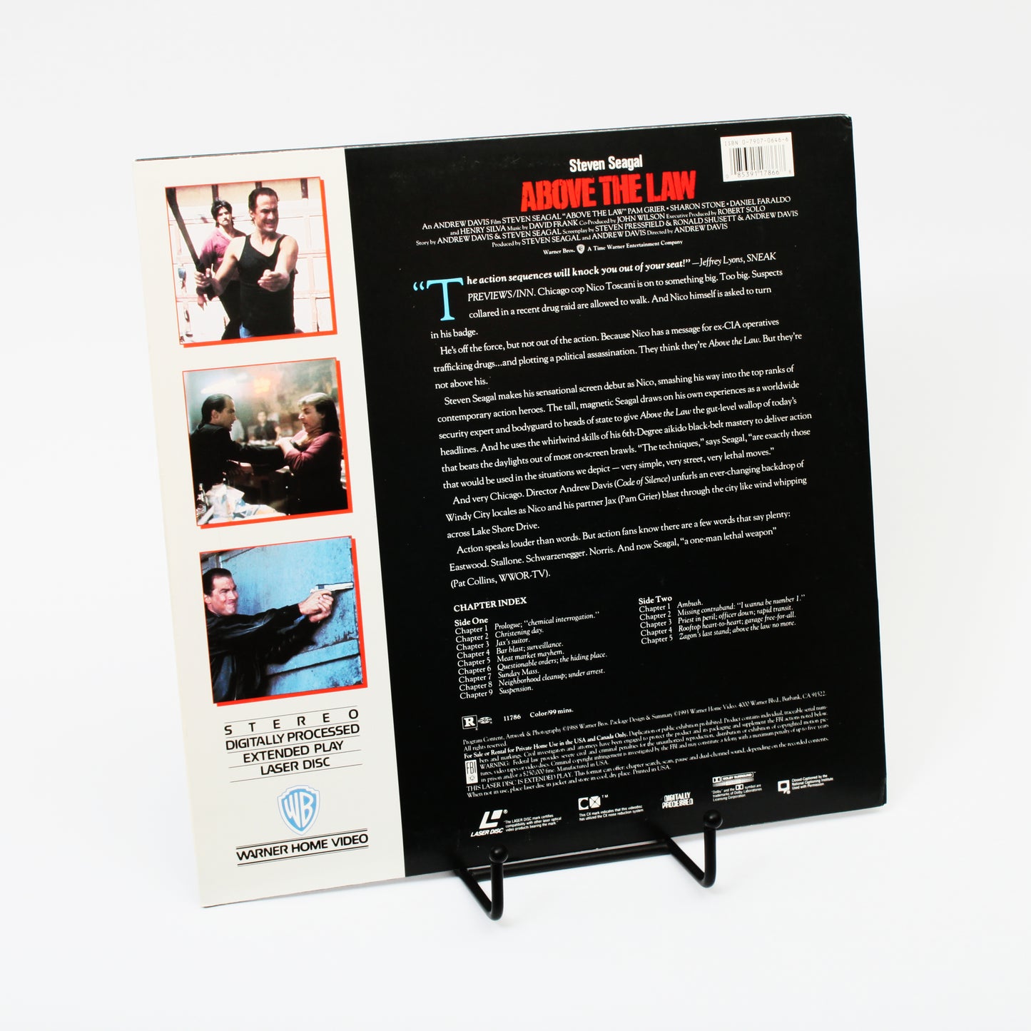 Above The Law - Laser Disc
