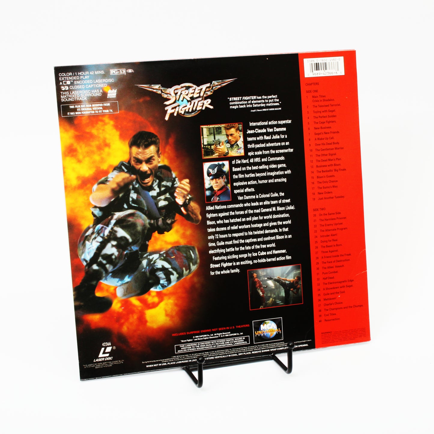 Street Fighter - Laser Disc