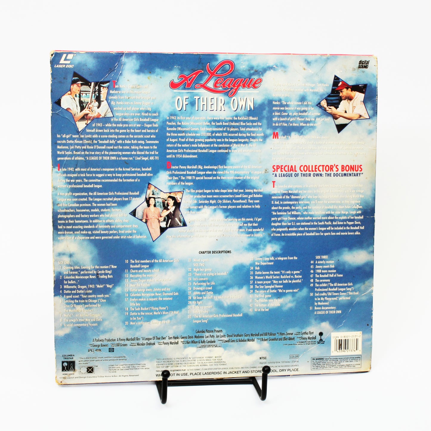 A League Of Their Own - Laser Disc