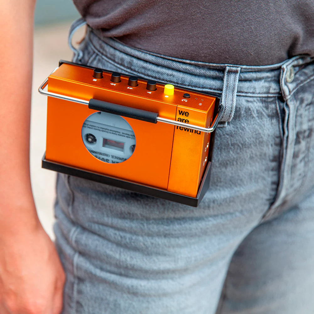 WE ARE REWIND BELT CLIP for PORTABLE CASSETTE PLAYER