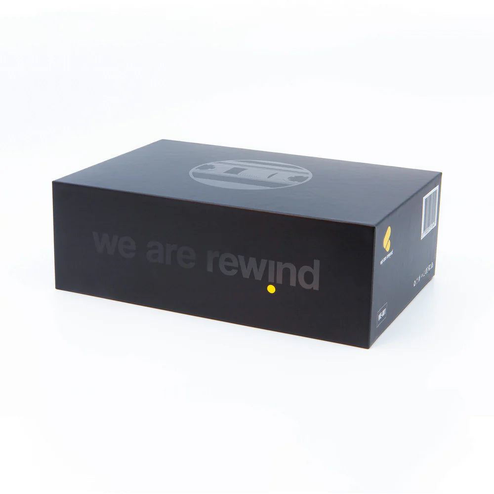 WE ARE REWIND AMY (BLACK & YELLOW) PORTABLE CASSETTE PLAYER