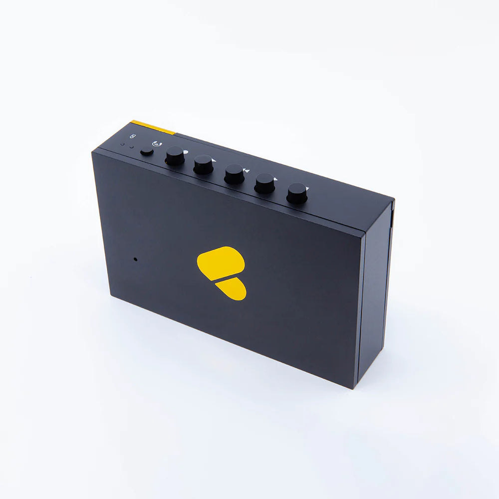 WE ARE REWIND AMY (BLACK & YELLOW) PORTABLE CASSETTE PLAYER